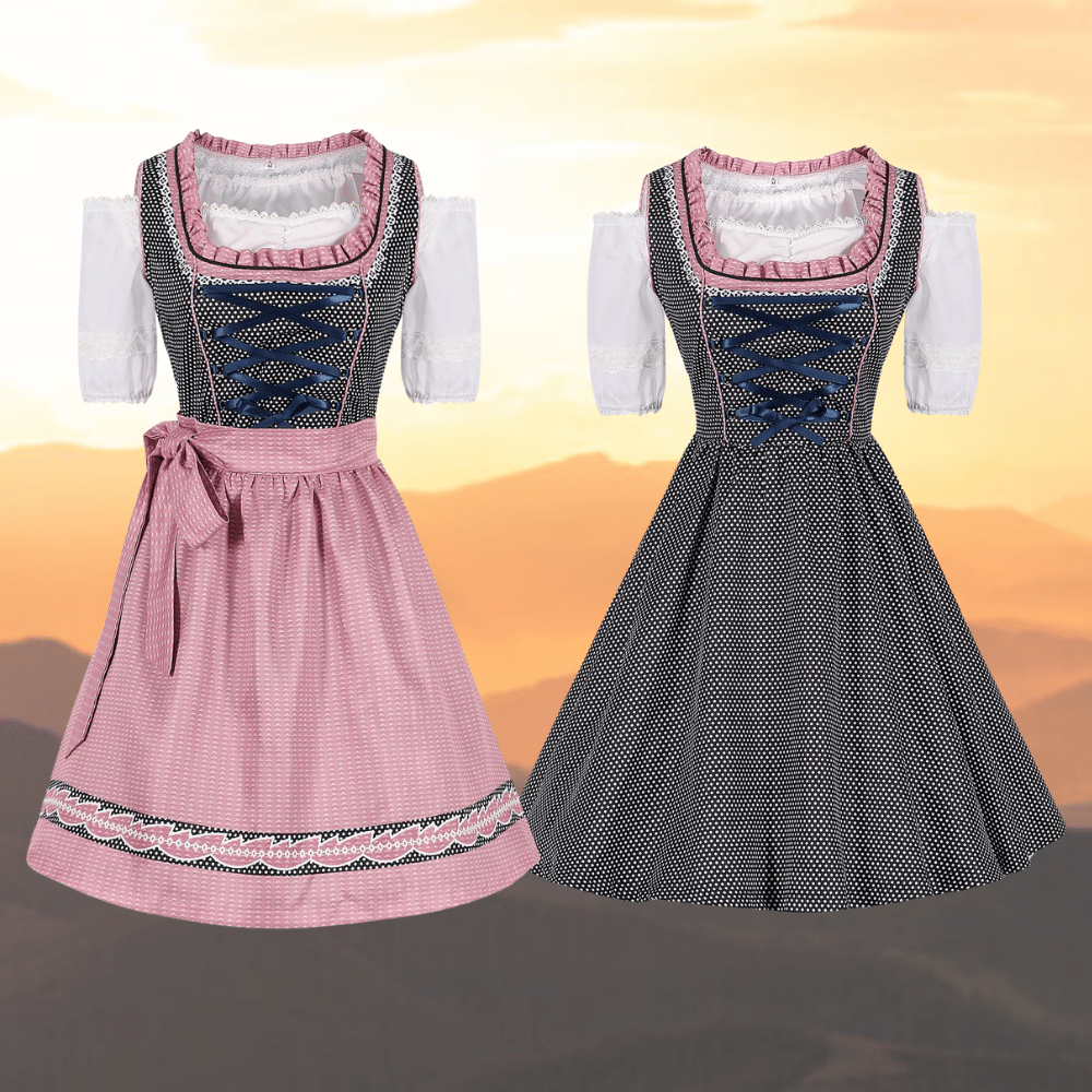 HANNA - Einzigartige Tracht für Damen mit Schürze und Bluse