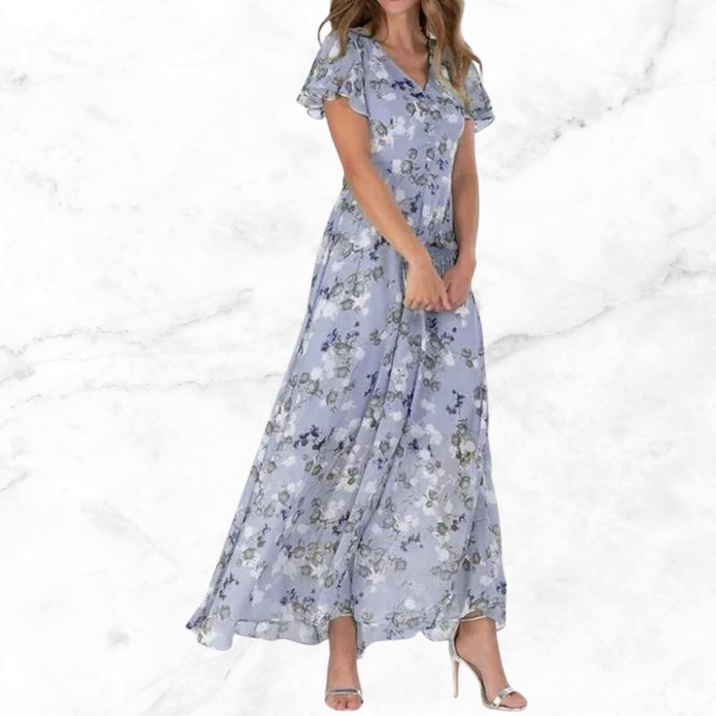 WW | Weinlese Blumenkleid