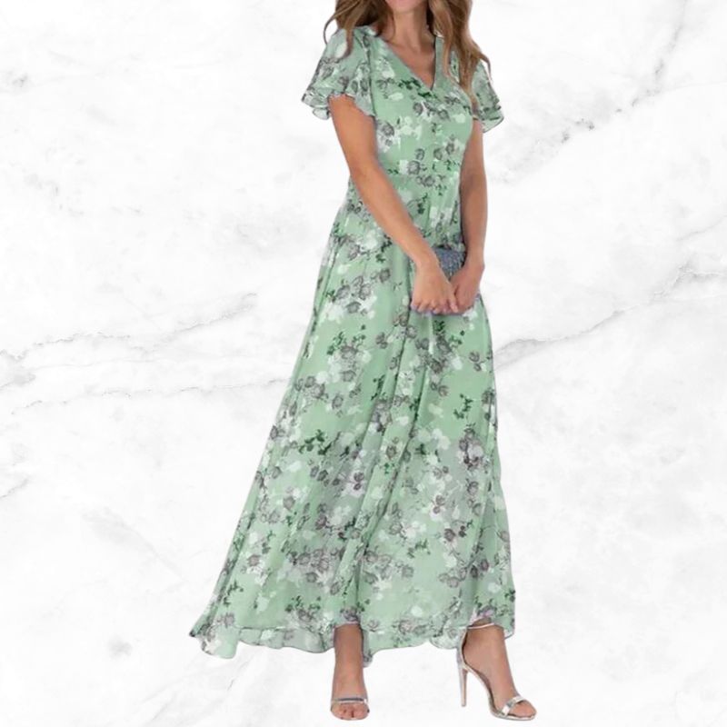 WW | Weinlese Blumenkleid
