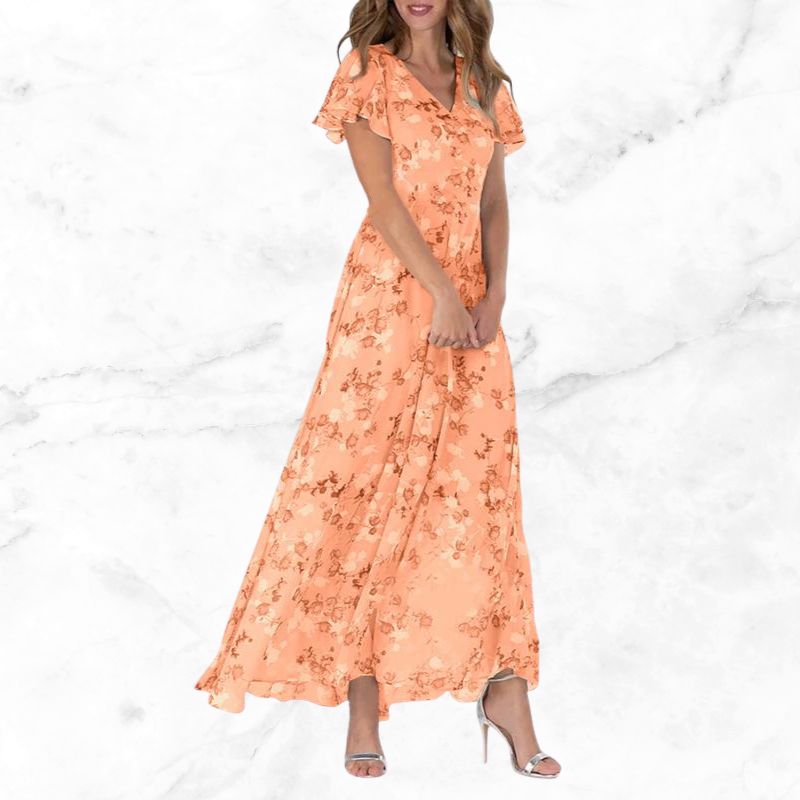 WW | Weinlese Blumenkleid