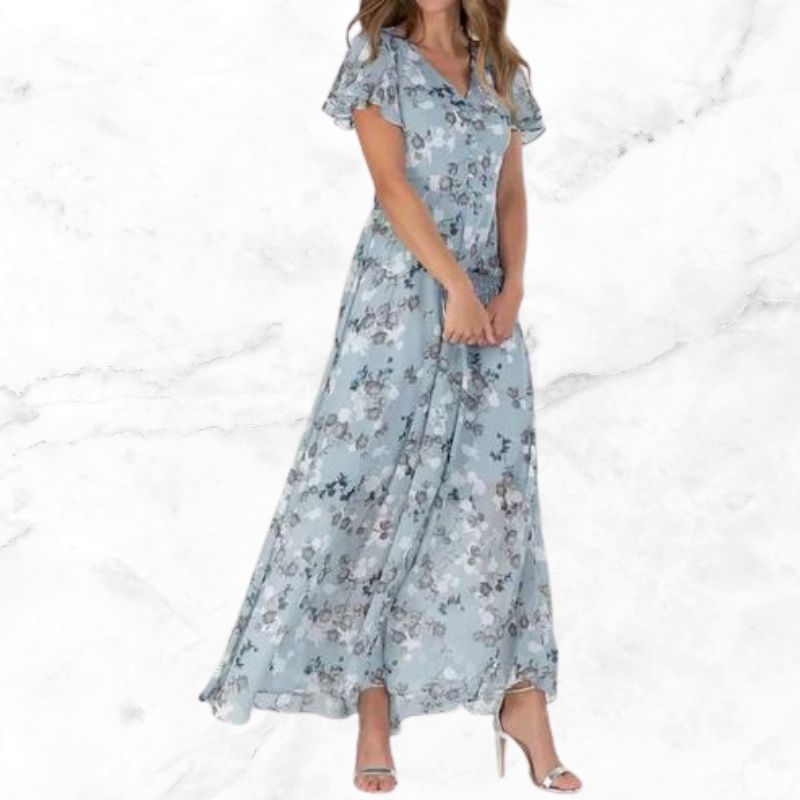 WW | Weinlese Blumenkleid