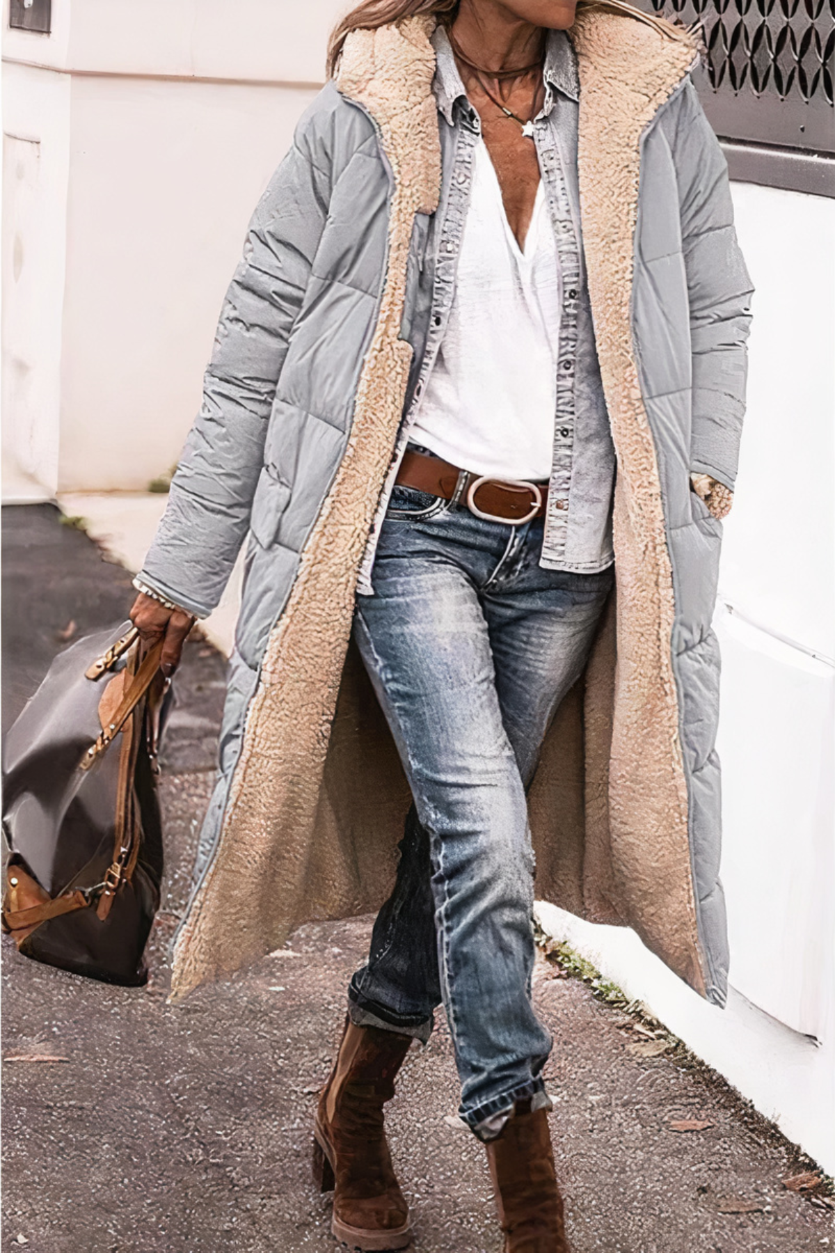 Doppelseitiger Parka