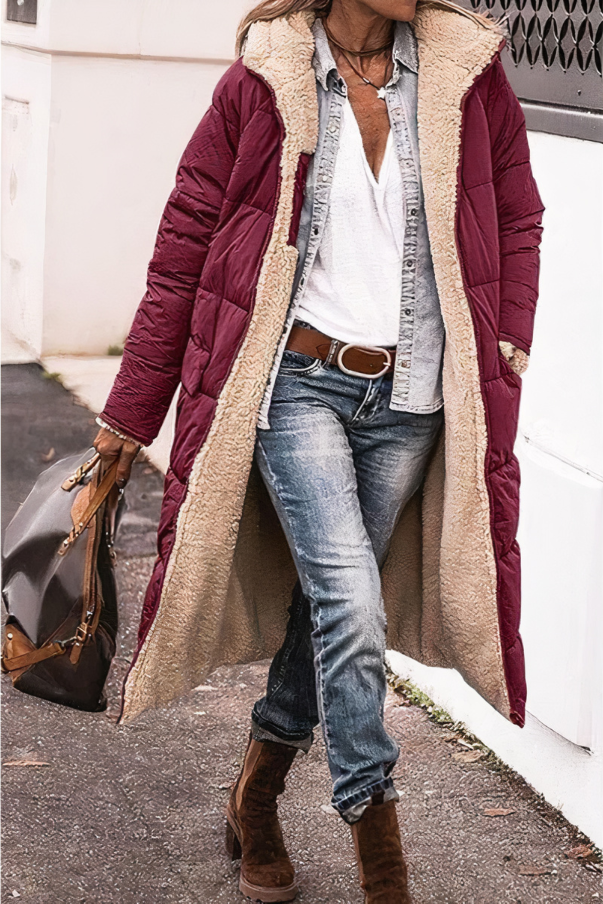 Doppelseitiger Parka