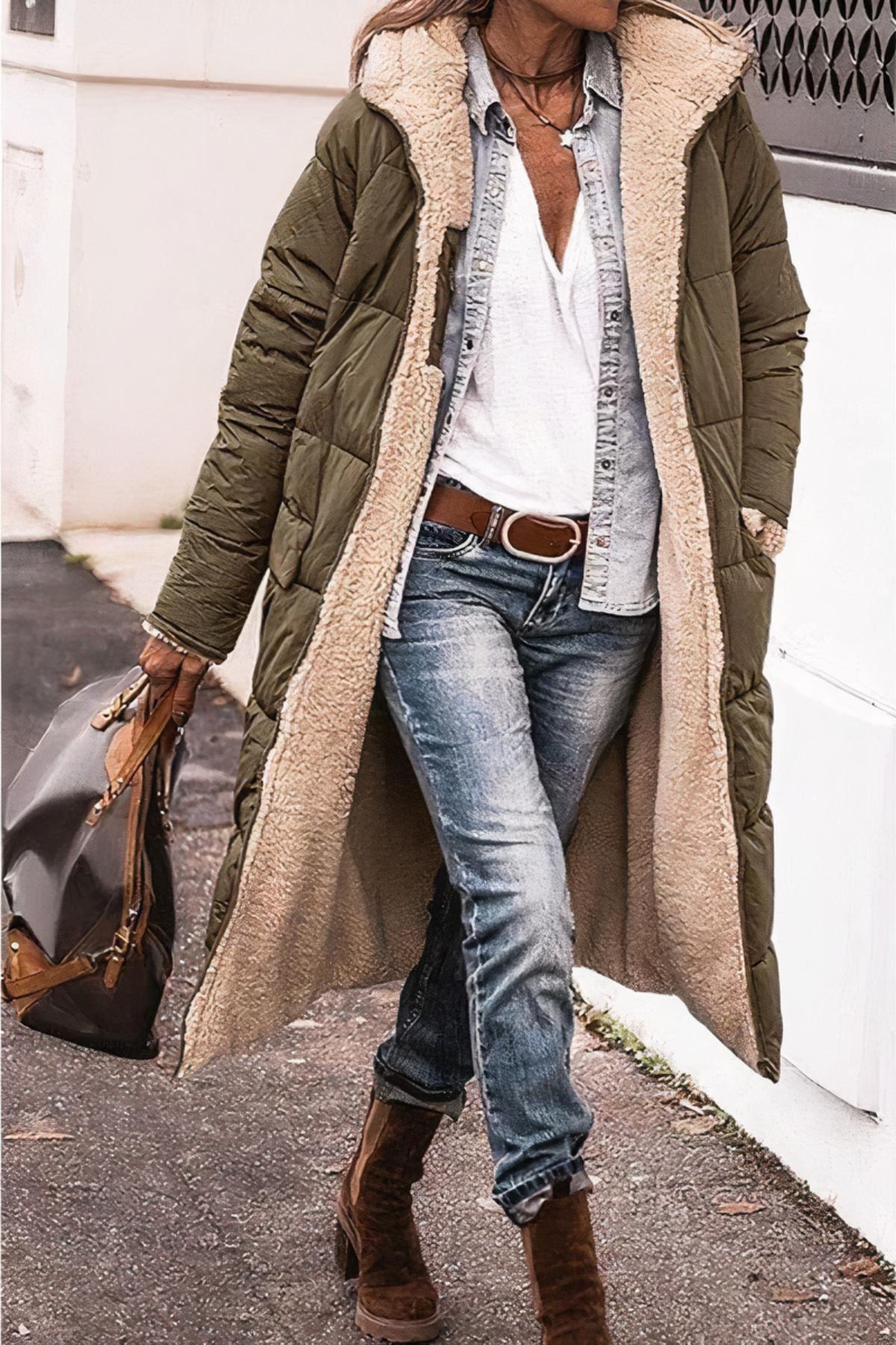 Doppelseitiger Parka