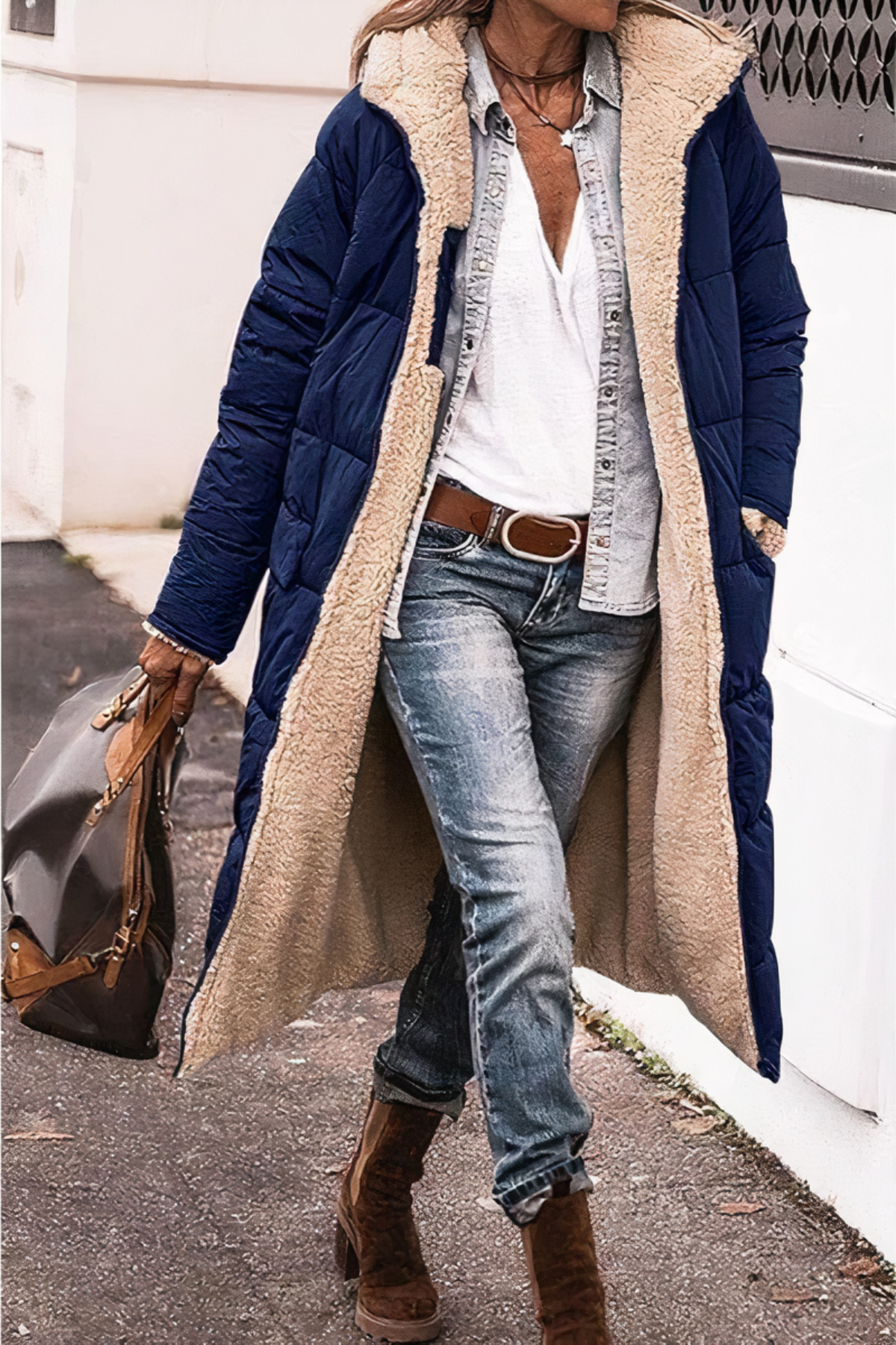 Doppelseitiger Parka