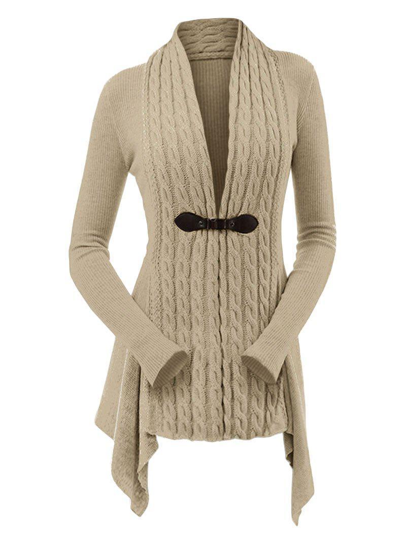 WW | Warmer Damen Wollstrickjacke Mit Zeitlosem Stil