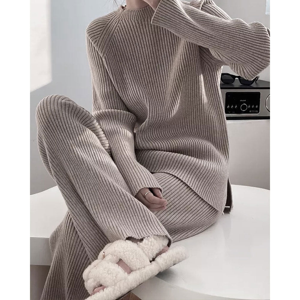 WW | Zweiteiliges Stricksatz für Damen