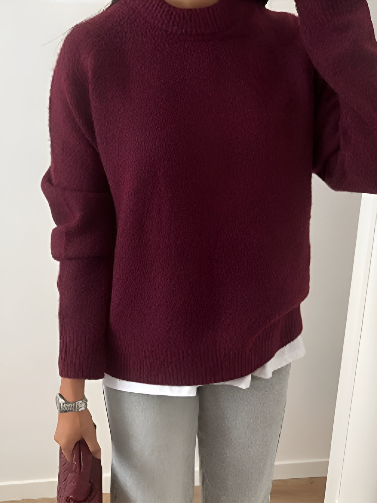 WW | Weicher Strickpullover