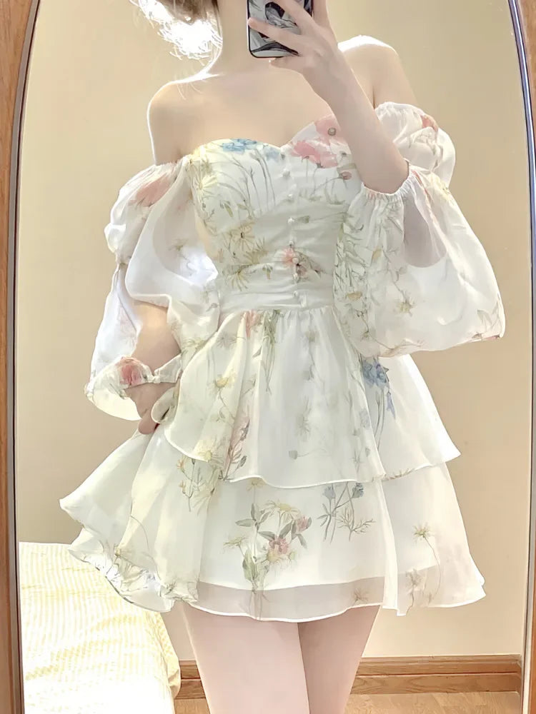 Zauberhaftes Blumenkleid