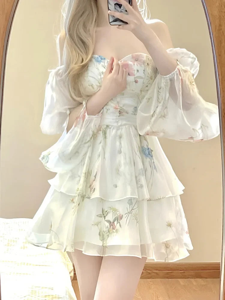 Zauberhaftes Blumenkleid