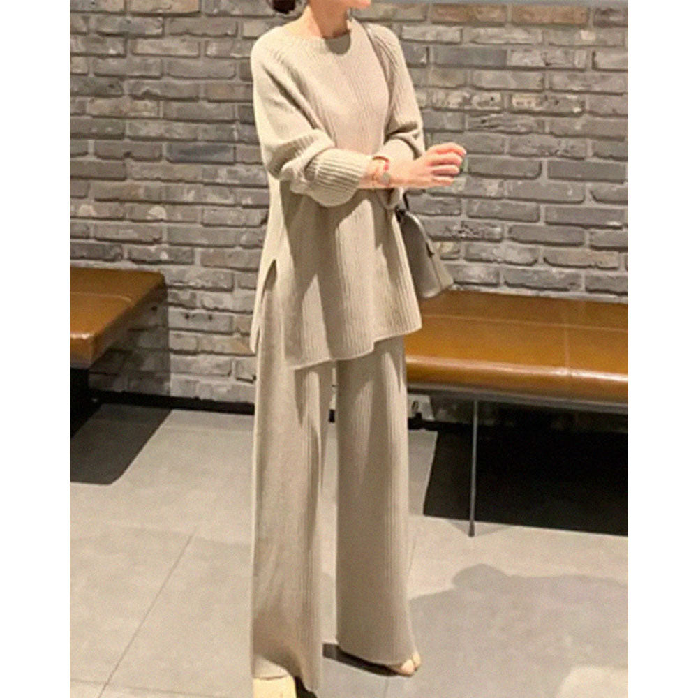 WW | Zweiteiliges Stricksatz für Damen