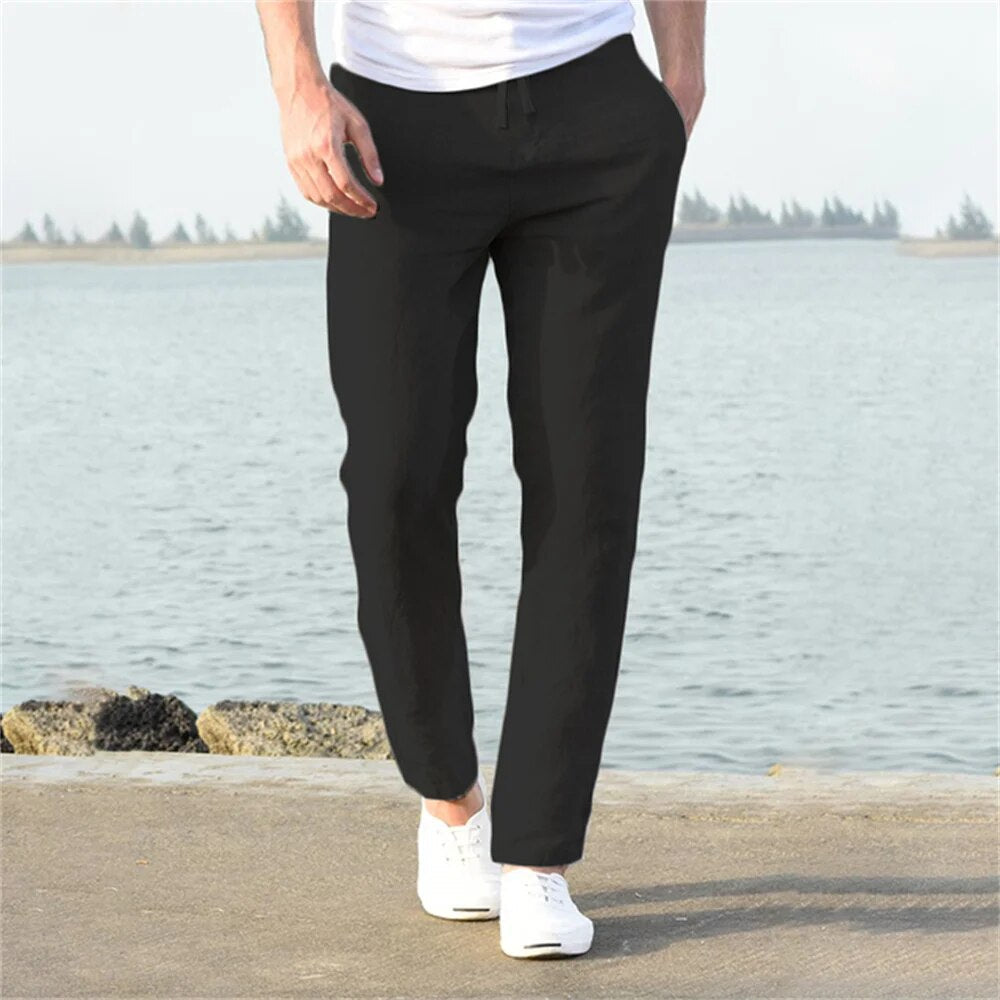 Merche | Lässige & Bequeme Leinenhosen Für Herren