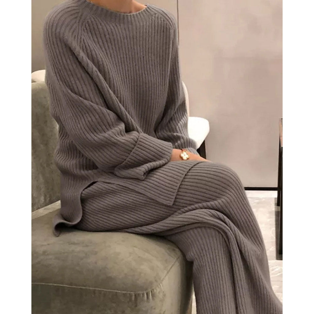 WW | Zweiteiliges Stricksatz für Damen