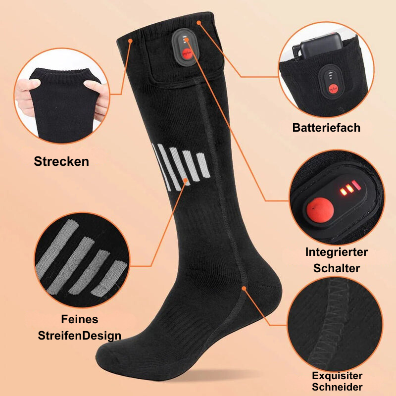 WW | Wiederaufladbare Beheizte Socken Mit Usb Für Warme Füße