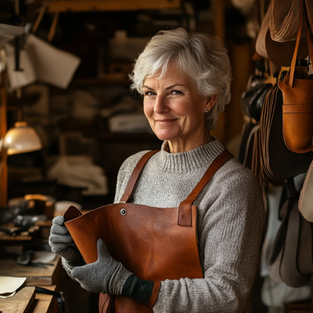 WW | Weinlese Handtasche Mit Klappverschluss