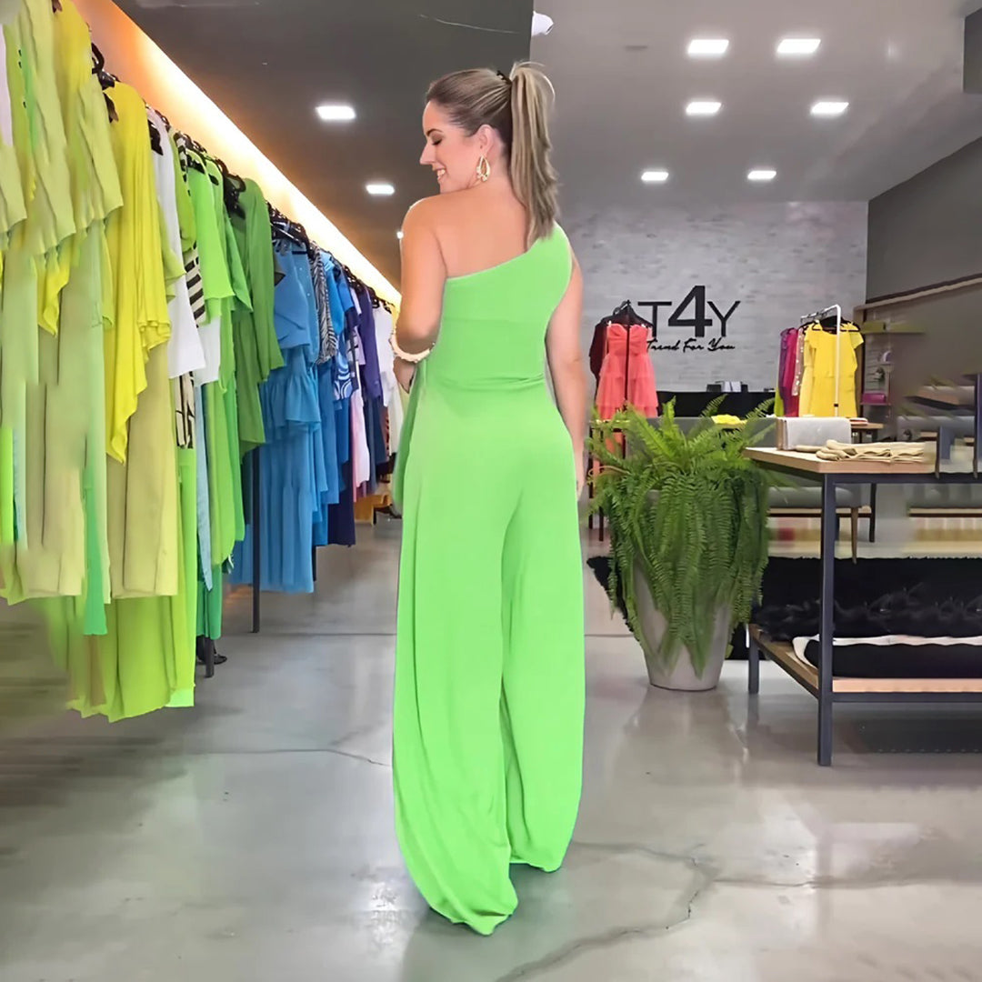 Merche Jumpsuit mit einem einzigen Schulterriemen