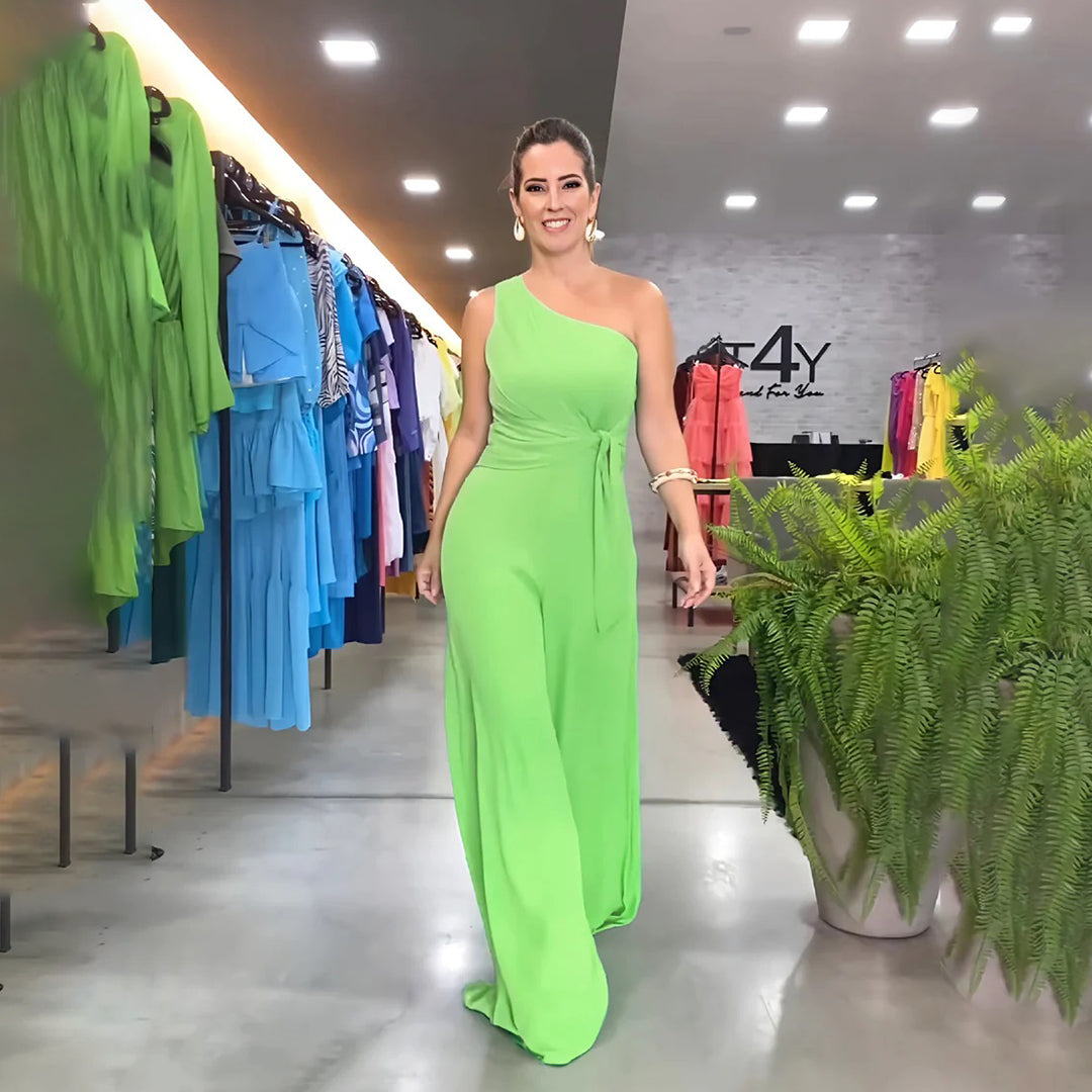Merche Jumpsuit mit einem einzigen Schulterriemen