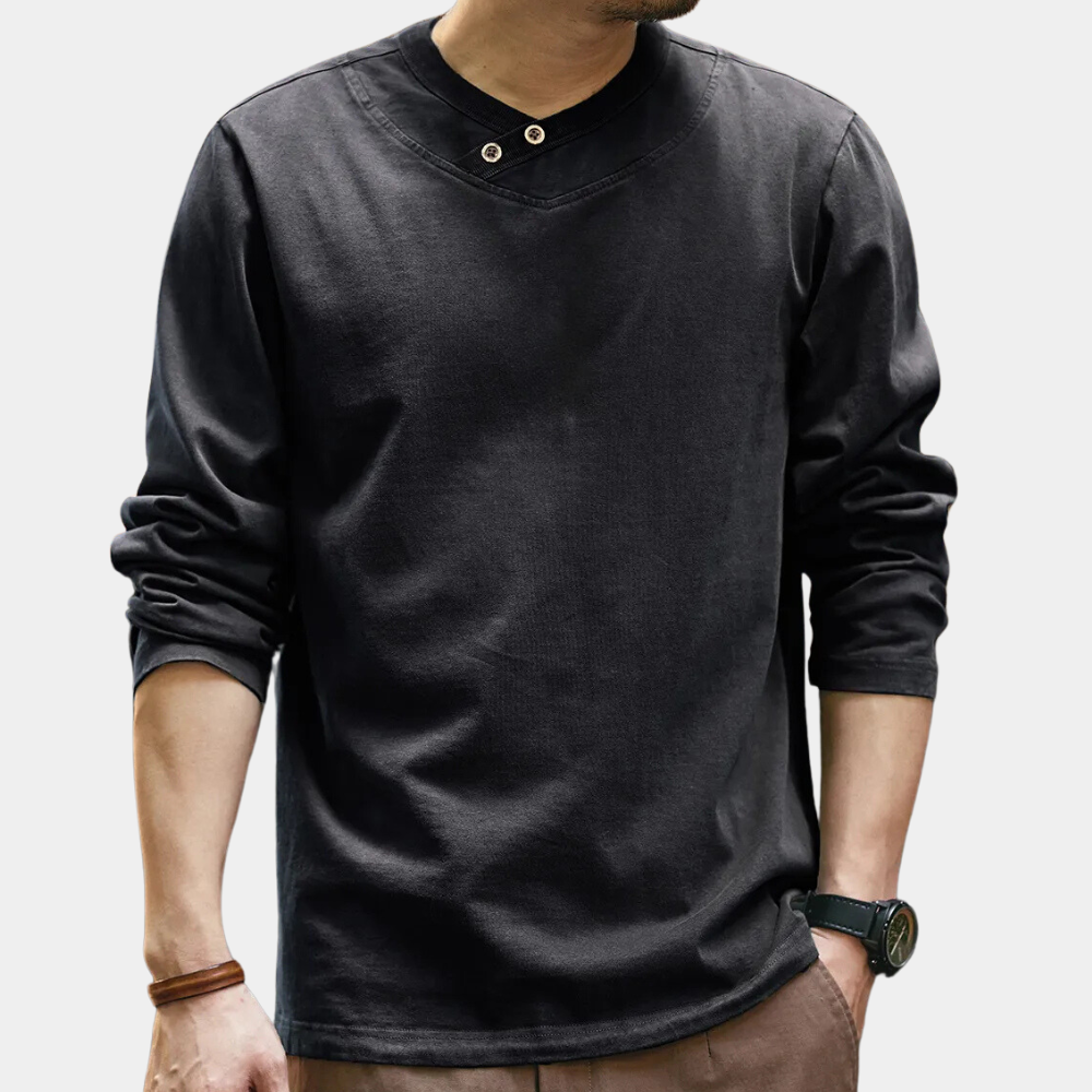 WW | Zeitloses Langarmshirt Für Männer