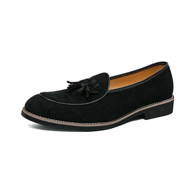 Comfort - Wildleder-Loafer mit Quasten