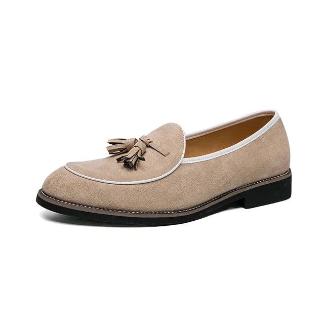 Comfort - Wildleder-Loafer mit Quasten