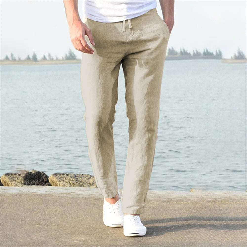 Merche | Lässige & Bequeme Leinenhosen Für Herren