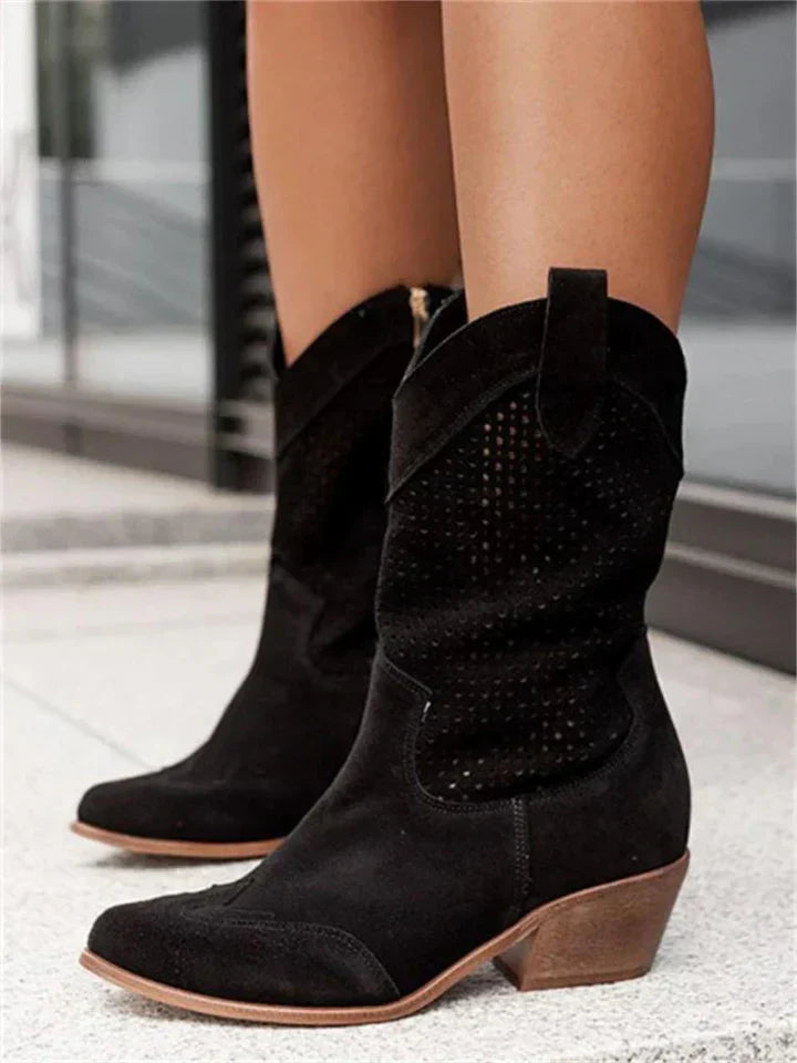 WW | Weiße Cowboystiefel Für Damen