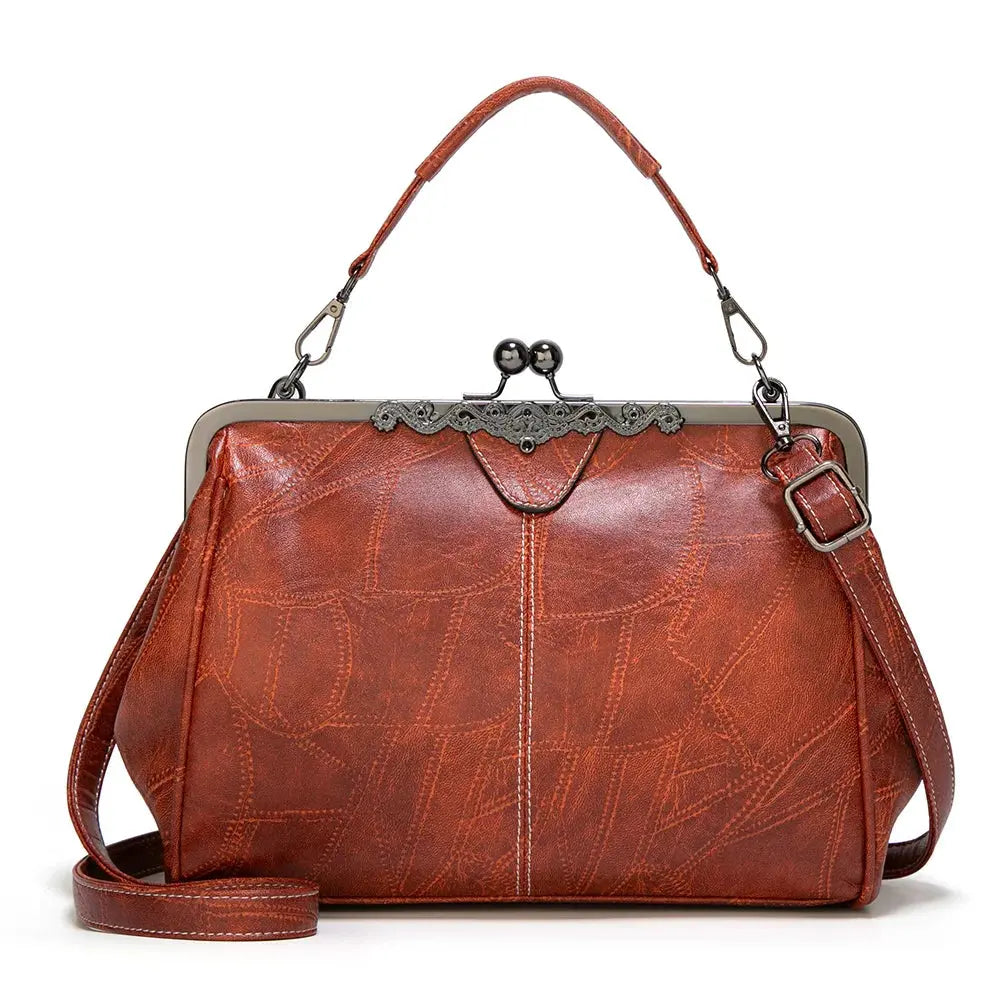 WW | Weinlese Charme Leder Tasche