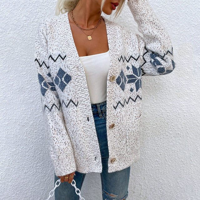 WW | Wärmender Damen Strickjacke Mit Zeitlosem Stil