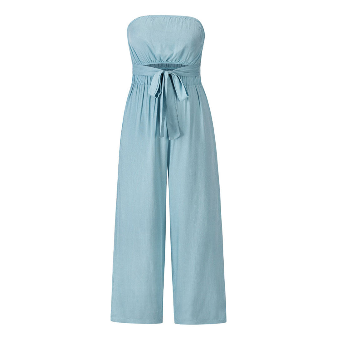 Merche Tube Jumpsuit mit fester Farbe ideal für den Sommer