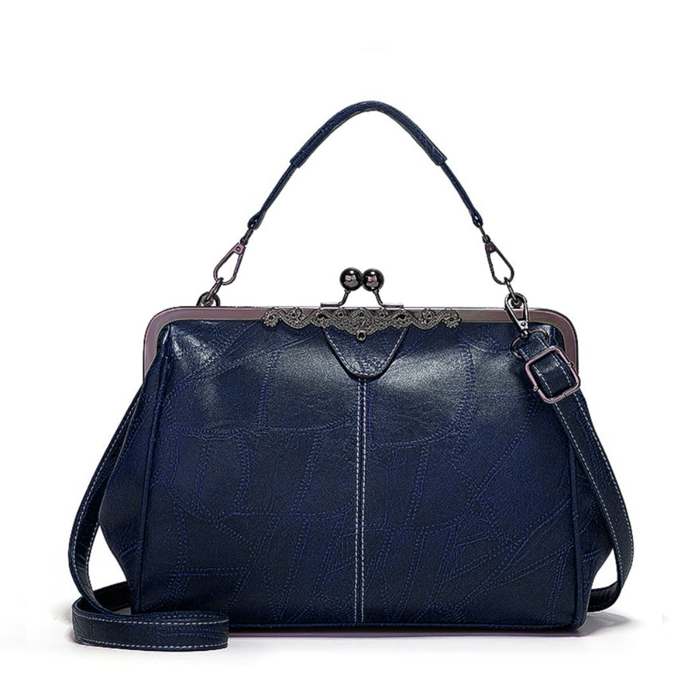 WW | Weinlese Handtasche Mit Klappverschluss