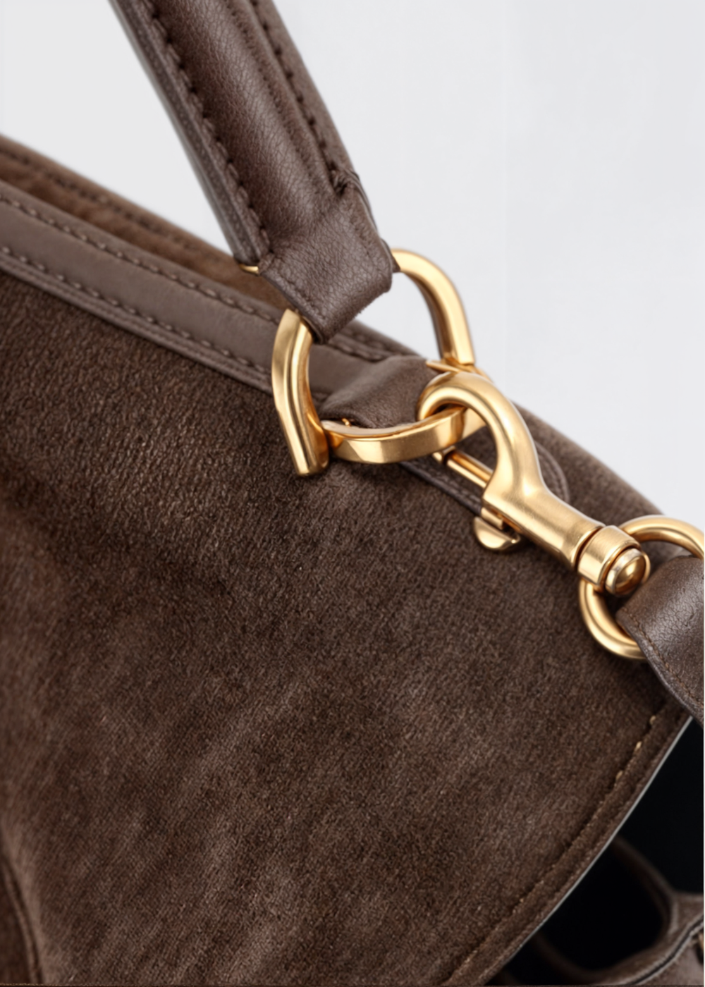WW | Wildleder Luxus Damen Tasche