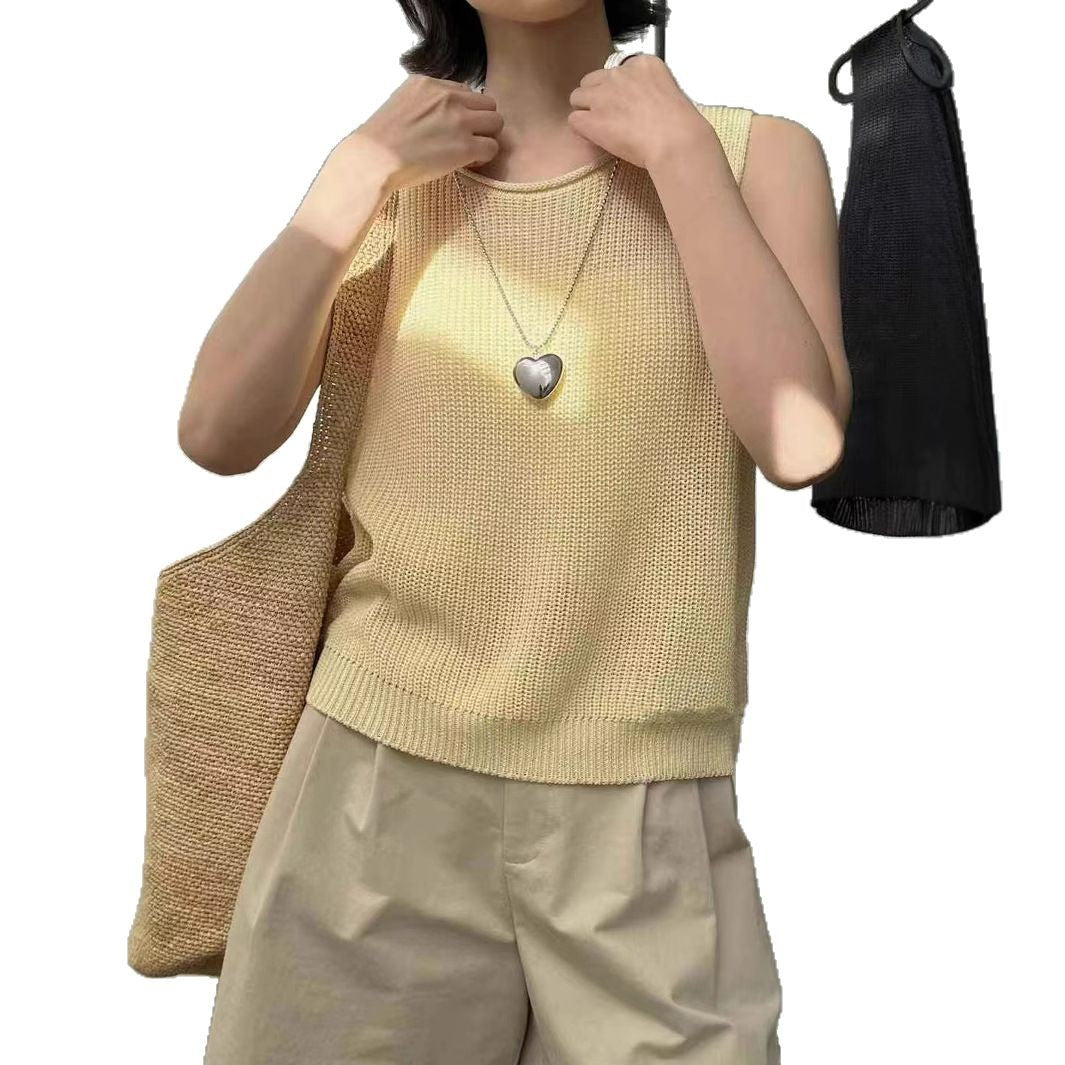 Damen lässiges Stricktop Merchesia