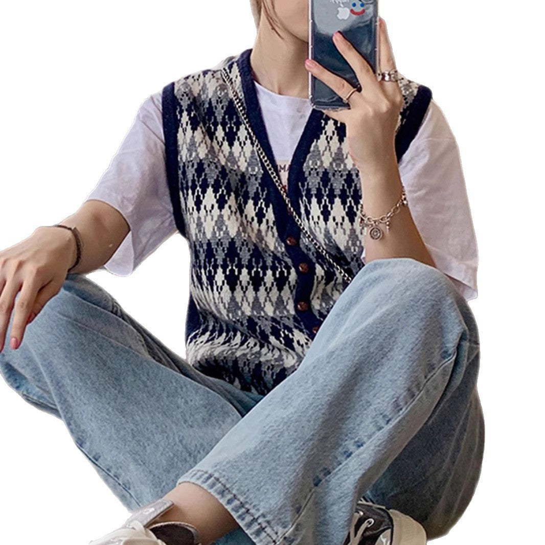 Damen modische Strickweste Merchesia