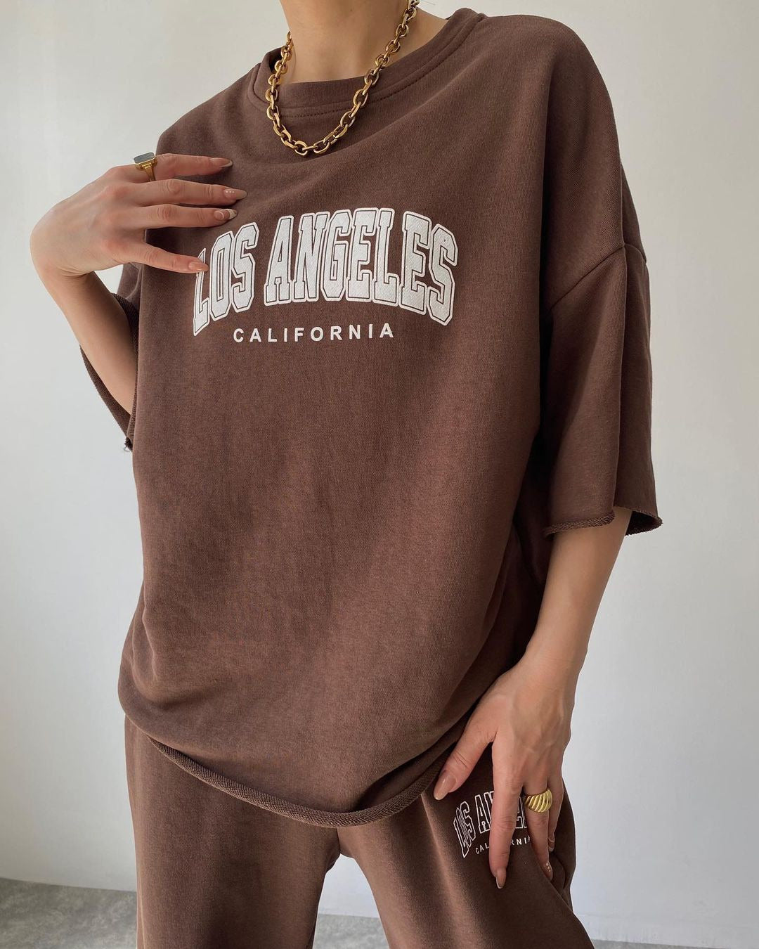 Damen lässiges Freizeitoutfit Merchesia