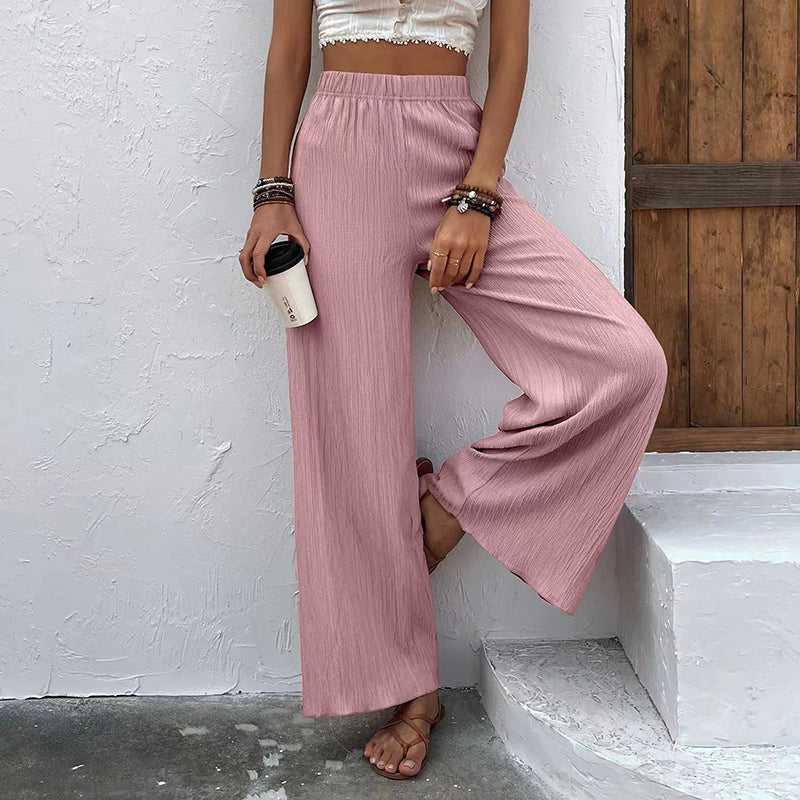Merche | Elegante Luftige Sommerhosen Damen Mit Weitem Bein
