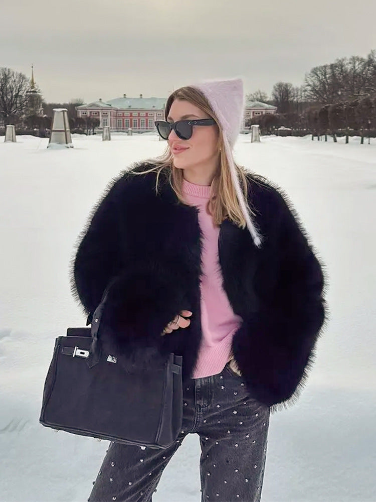 Damen elegante und bequeme Winterjacke Merchesia