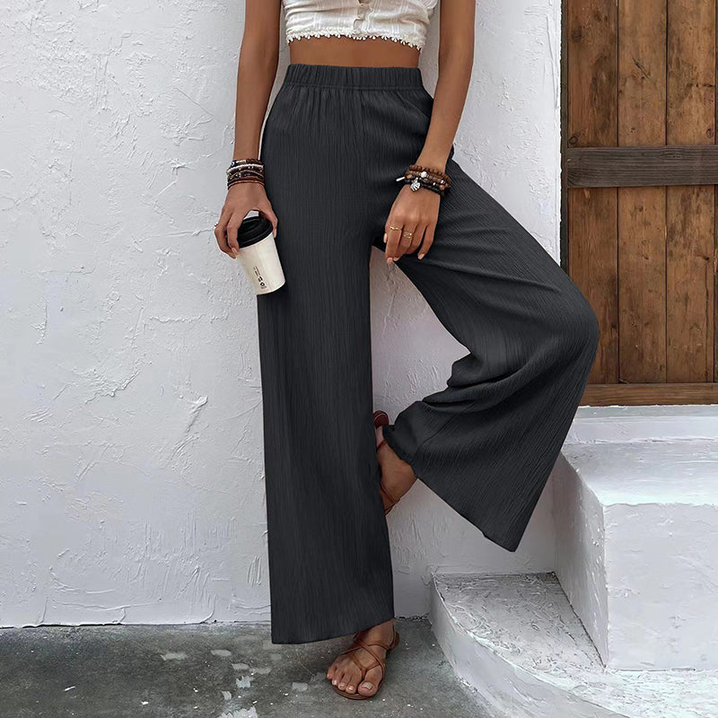 Merche | Elegante Luftige Sommerhosen Damen Mit Weitem Bein