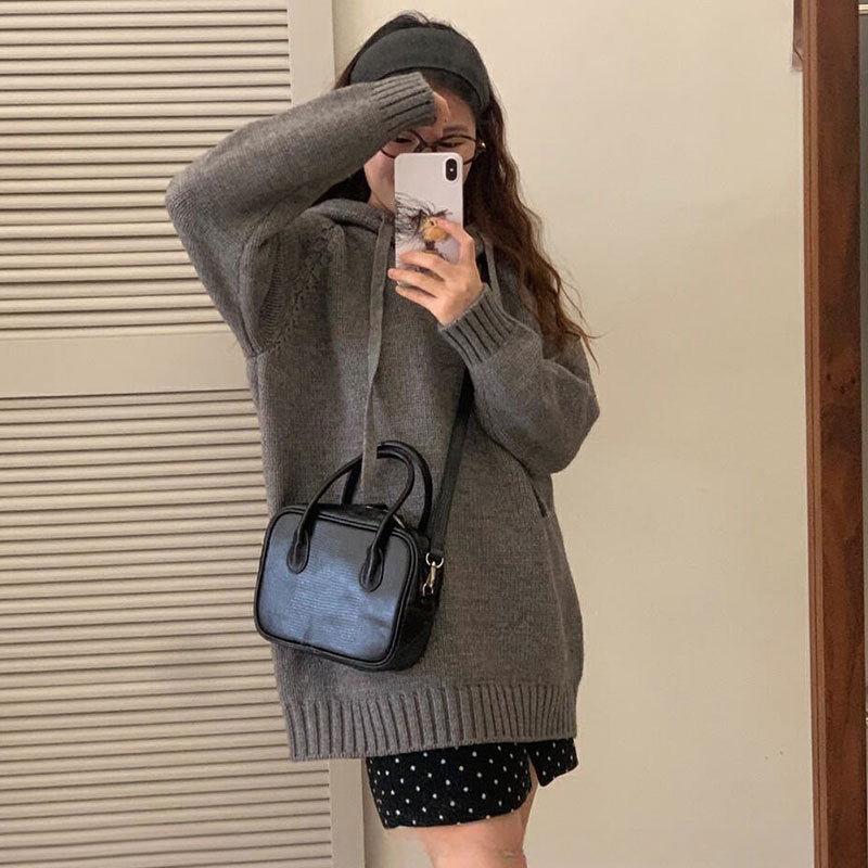 Damen Kapuzenpulli im Oversized-Design Merchesia