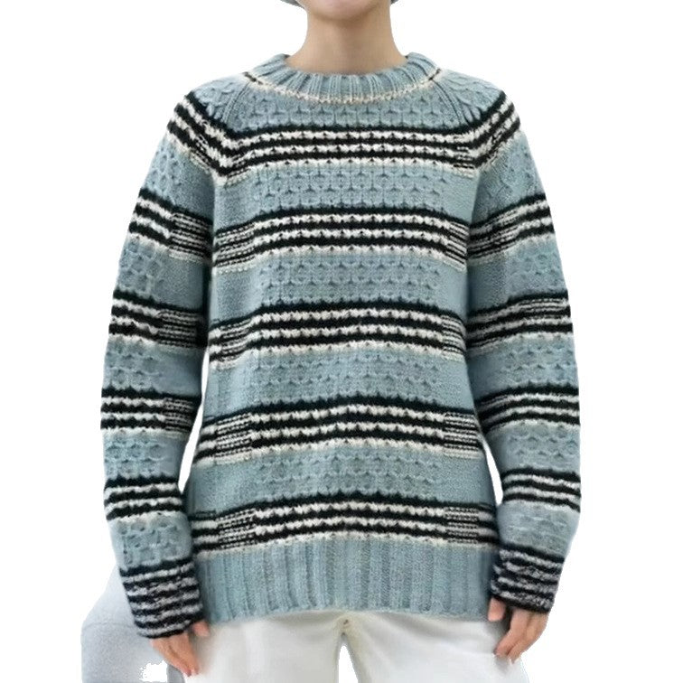 Damen gestrickter Pullover Merchesia