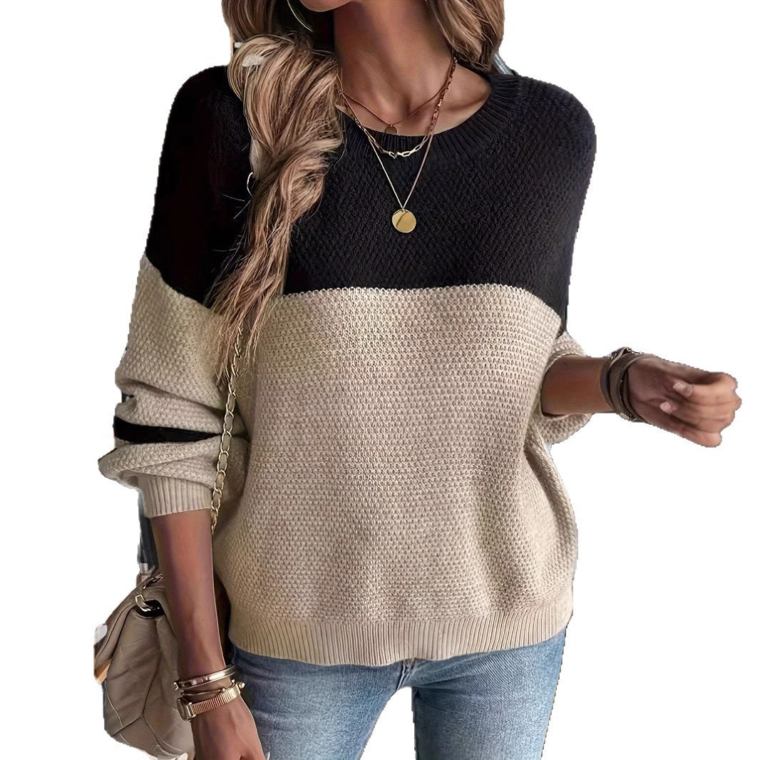 Damen hochwertiger, gestrickter Pullover Merchesia