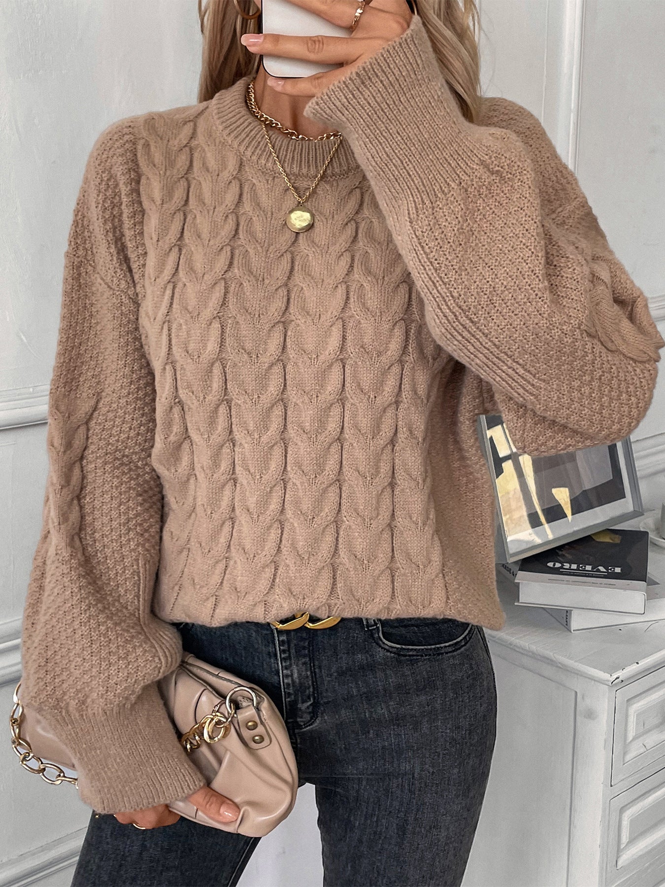 Damen Strickpullover Merchesia