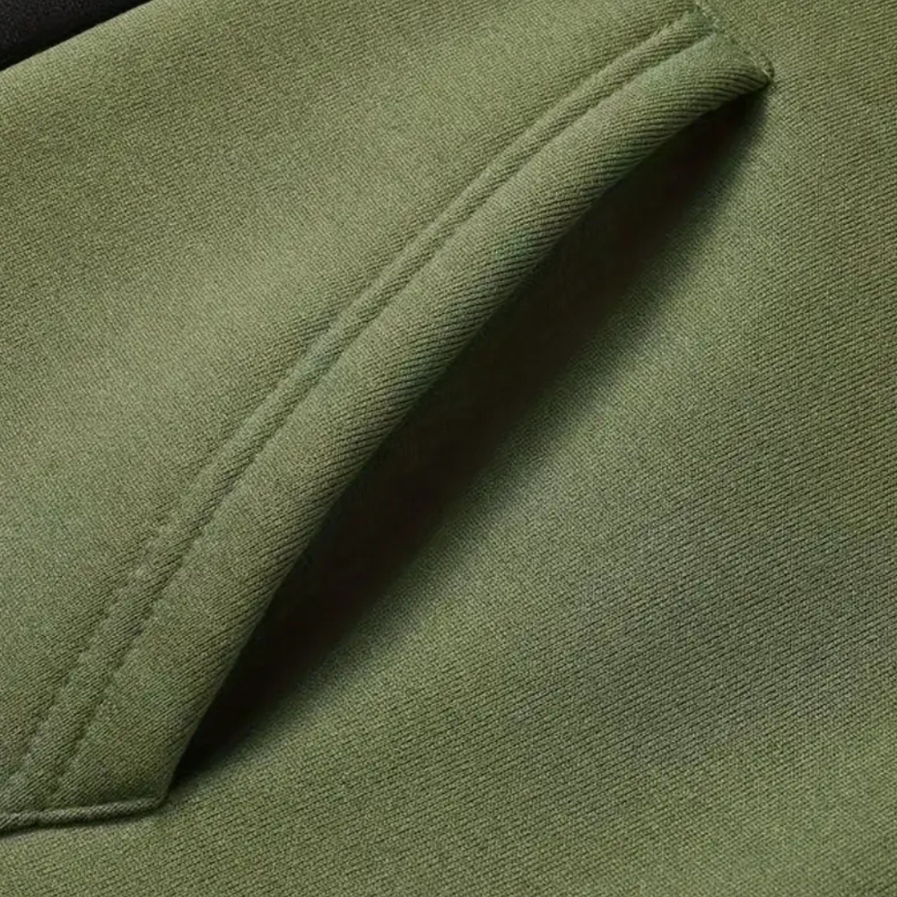 WW | Zweifarbiger Kapuzenpulli Für Männer