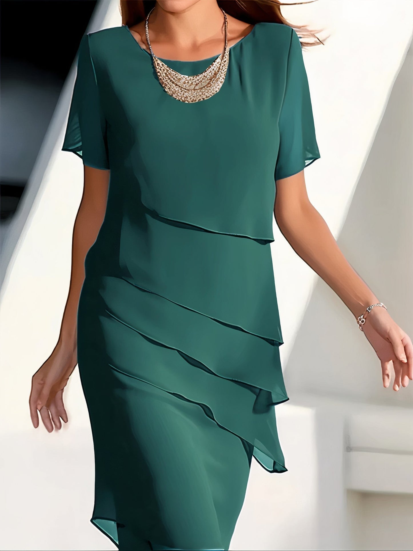 – Chiffonkleid für Damen