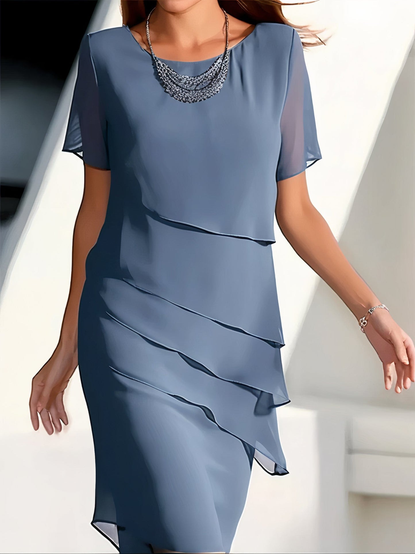 – Chiffonkleid für Damen