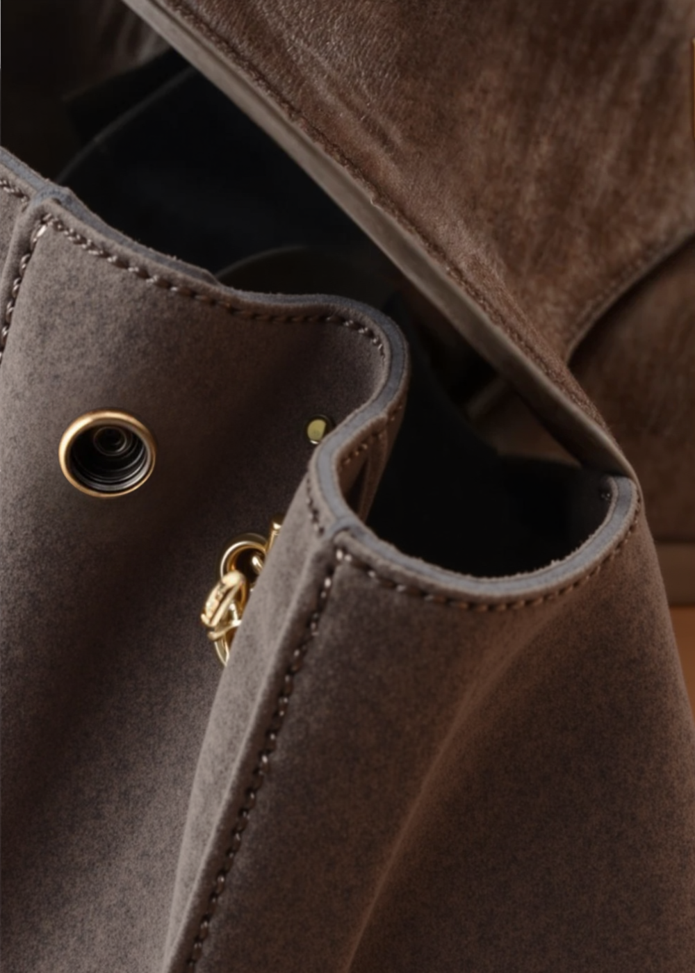 WW | Wildleder Luxus Damen Tasche