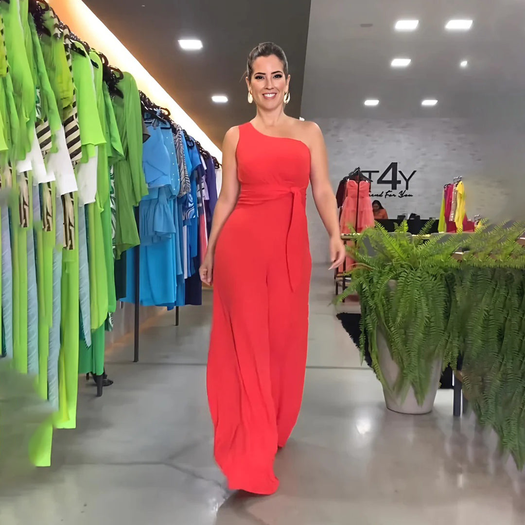 Merche Jumpsuit mit einem einzigen Schulterriemen