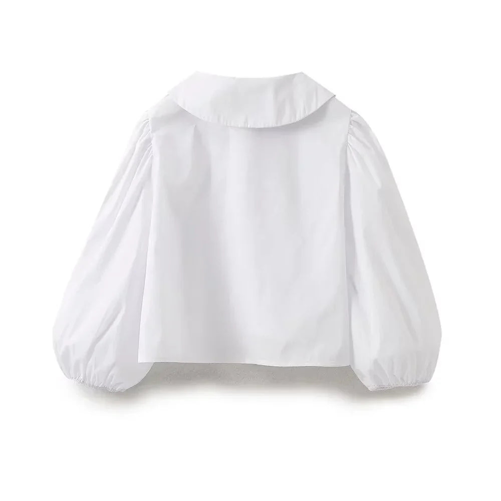 Merche - Shirt - Pop Neck - Langarm - Sommer
