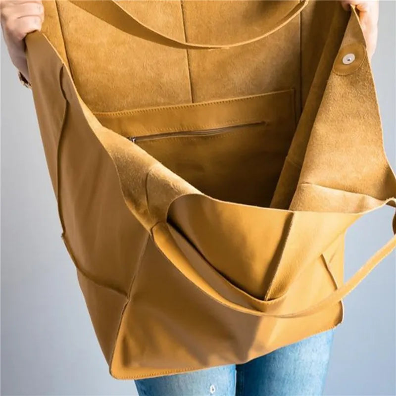 WW | Zeitlose Lederhandtasche