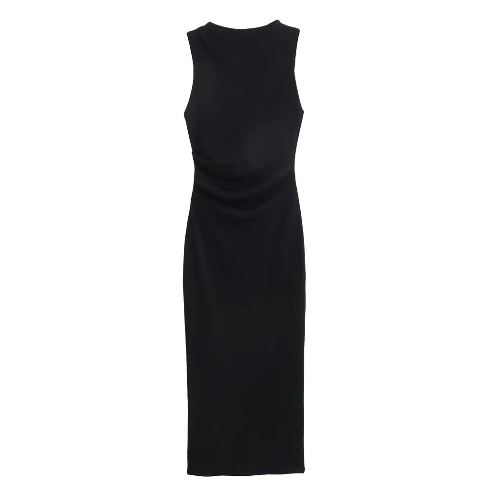 Merche - Kleid - Schmale Passform - Gefaltetes Garn - Sommer