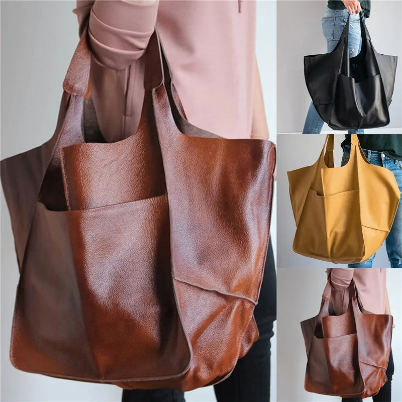 WW | Zeitlose Lederhandtasche
